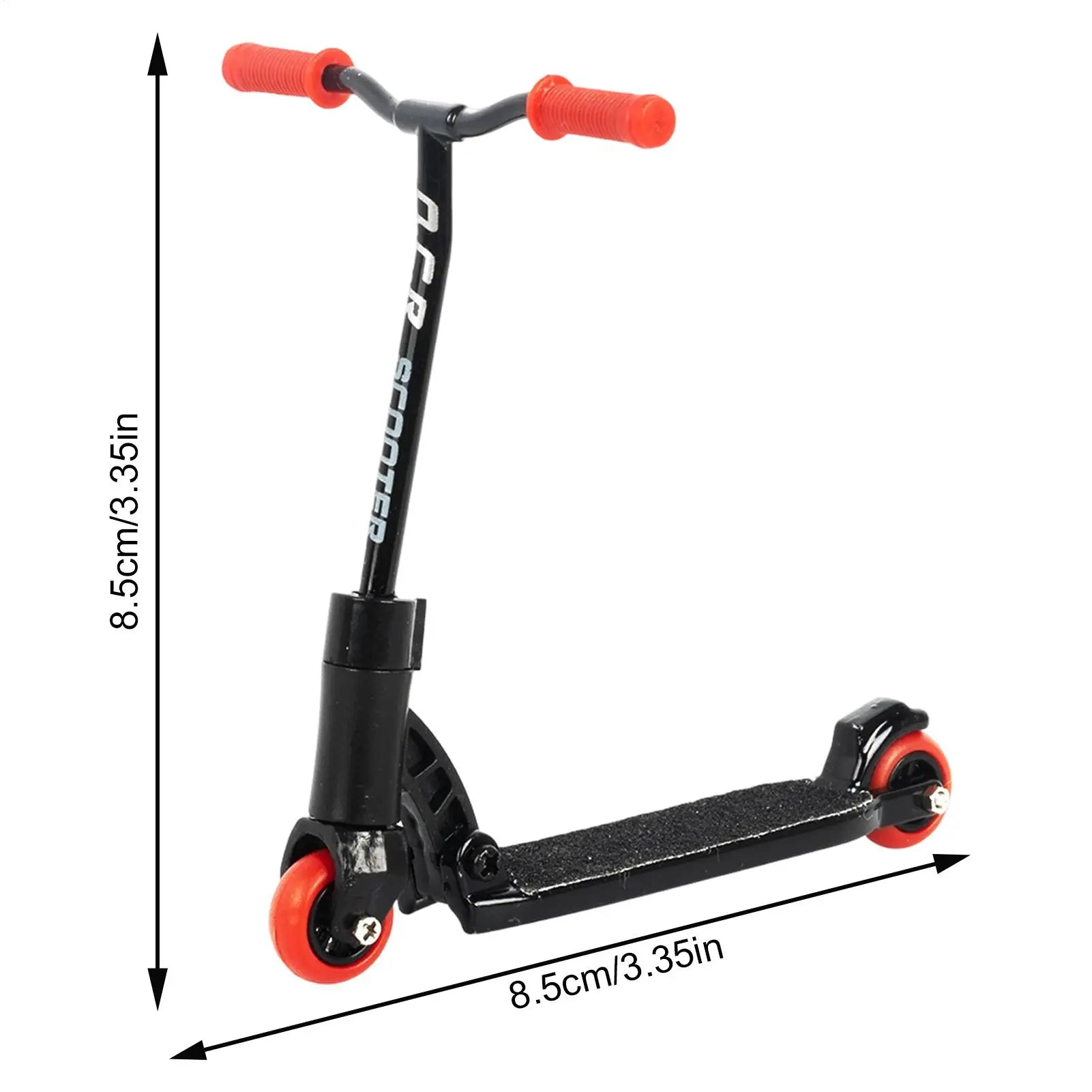 Finger Scooter Foldable Tabletop Decoration Cute Finger Scooter Toy For Kids Teens Adults Collectors Home Office Bedroom Study Zpaxo