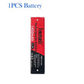 1.2V 7/5F6 67F6 1450mAh Ni-MH Chewing Gum Battery 7/5 F6 Cell for Panasonic Sony MD CD Cassette Player Batteries with charger Zpaxo 1PCS batteries 1.2V