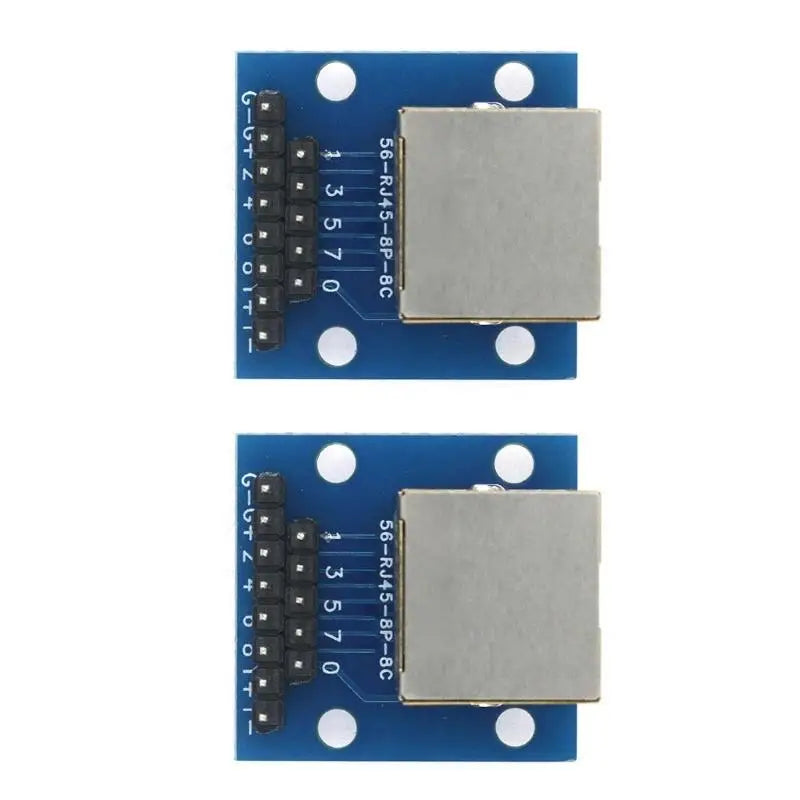 652F LED Featured RJ45 DIP2 54 Adapter PCBs Real Time Networking Zpaxo