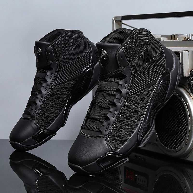 Men's Basketball Shoes Breathable Cushioning Non-slip Wearable Runing Zpaxo AJ38 3 44