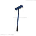 2 in 1 Multi-function Glass Wiper Home Window Cleaning Brush Telescopic Sponge Squeegee Glass Cleaner Wiper Long Handle Cleaning Zpaxo 1PCS