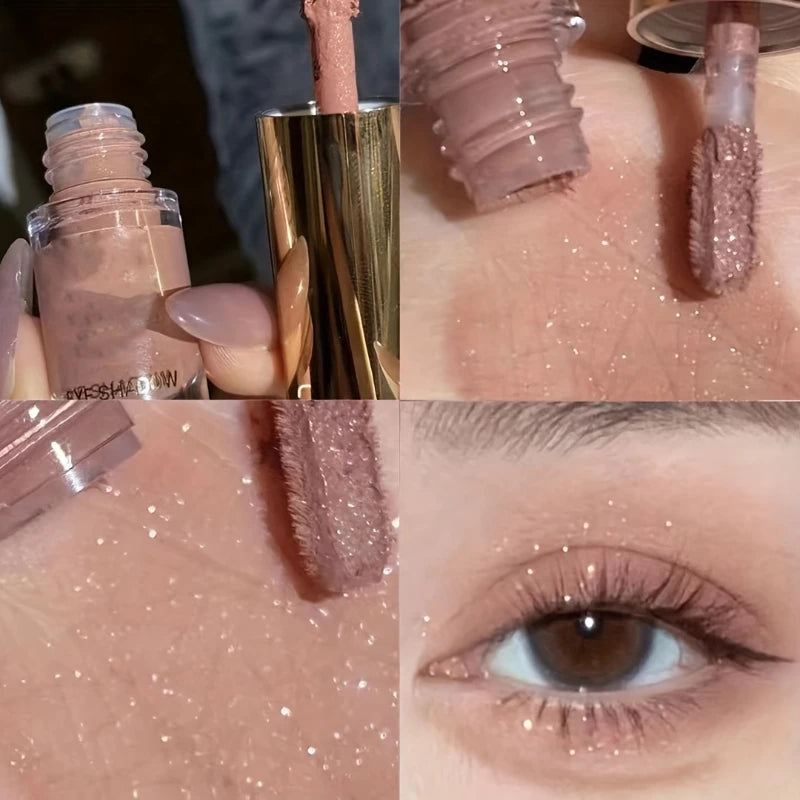 Liquid Eyeshadow Stick Matte Glitter Contour Eye Makeup Blendable Zpaxo