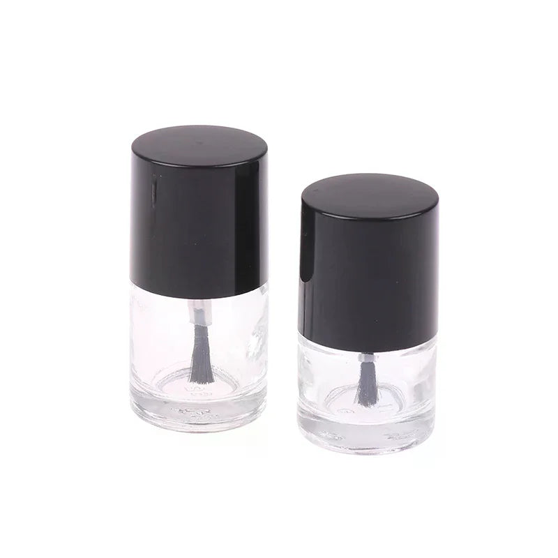 5 10 Empty Nail Polish Bottle Cosmetic Containers Glass Bottles Brush Zpaxo