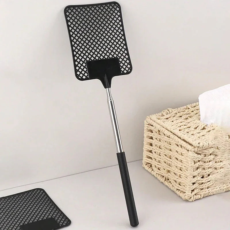 Retractable Stainless Steel Fly Swatter – 1/3/5 Pack