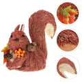 Wooden Squirrel Desktop Ornament Miniature Animal Decor Home Living