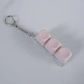 Interactive LED Keycap Fidget Keychain Macaron Colors DIY Keyboard Zpaxo With lights A