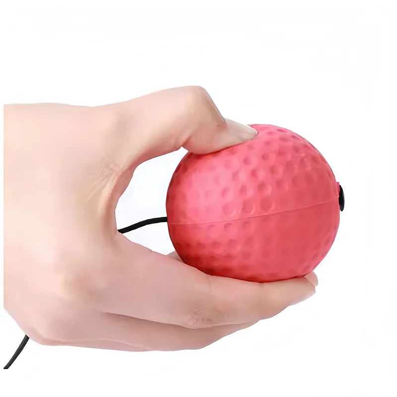 Boxing Training Ball Kid Box Ball Single Game With Headband Parent-child Interaction Boxing Reflex Ball For Reaction Punching Zpaxo