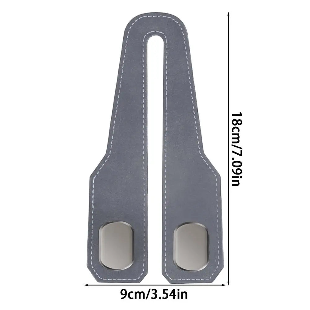 Car Headrest Hooks Hanger Multipurpose Adjustable for Bags Seat Back Organizer Holder Clips Auto Fastener Car Headrest Hook Zpaxo 1PC Gray
