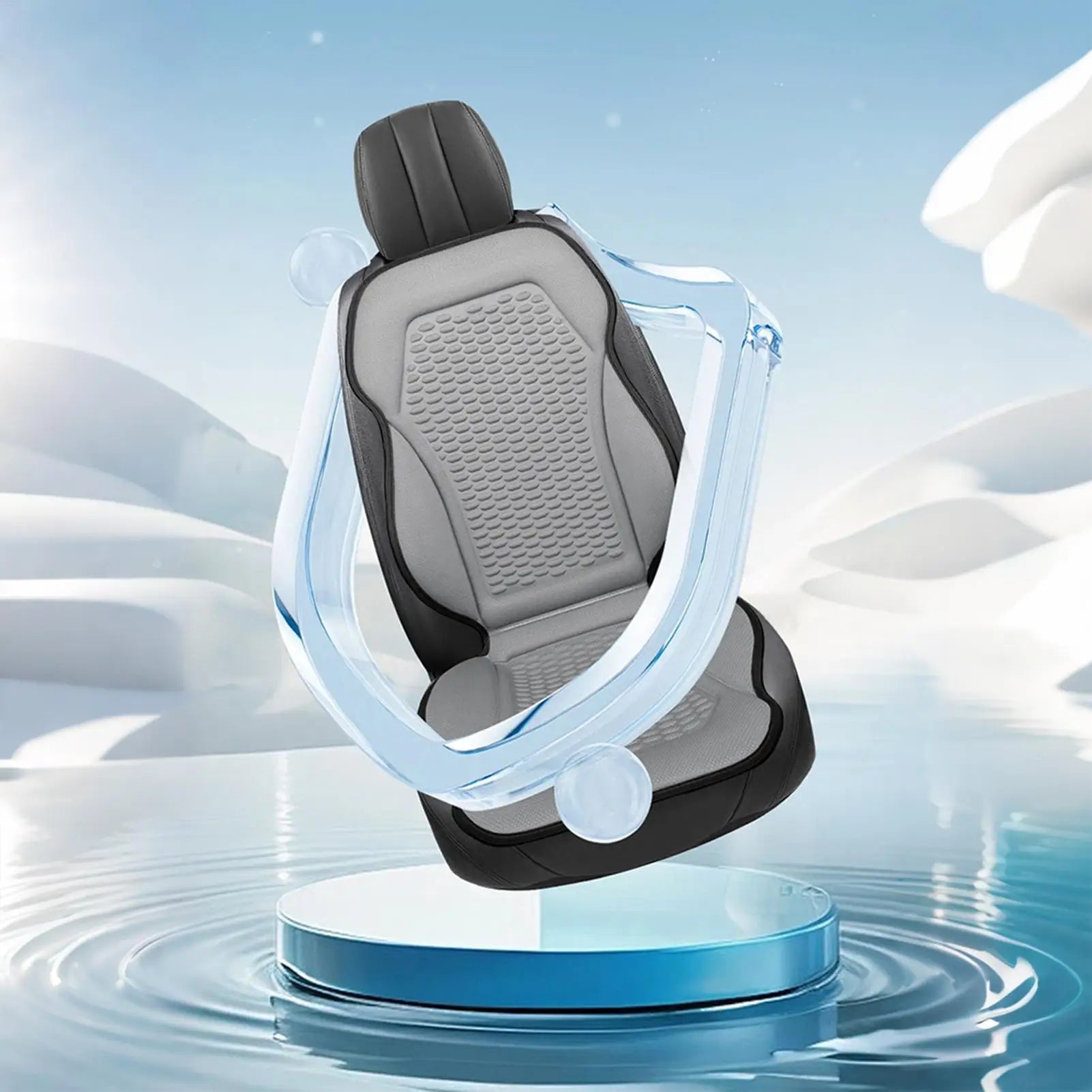 Summer Cooling Seat Cushion Breathable Car Covers Bump Massage