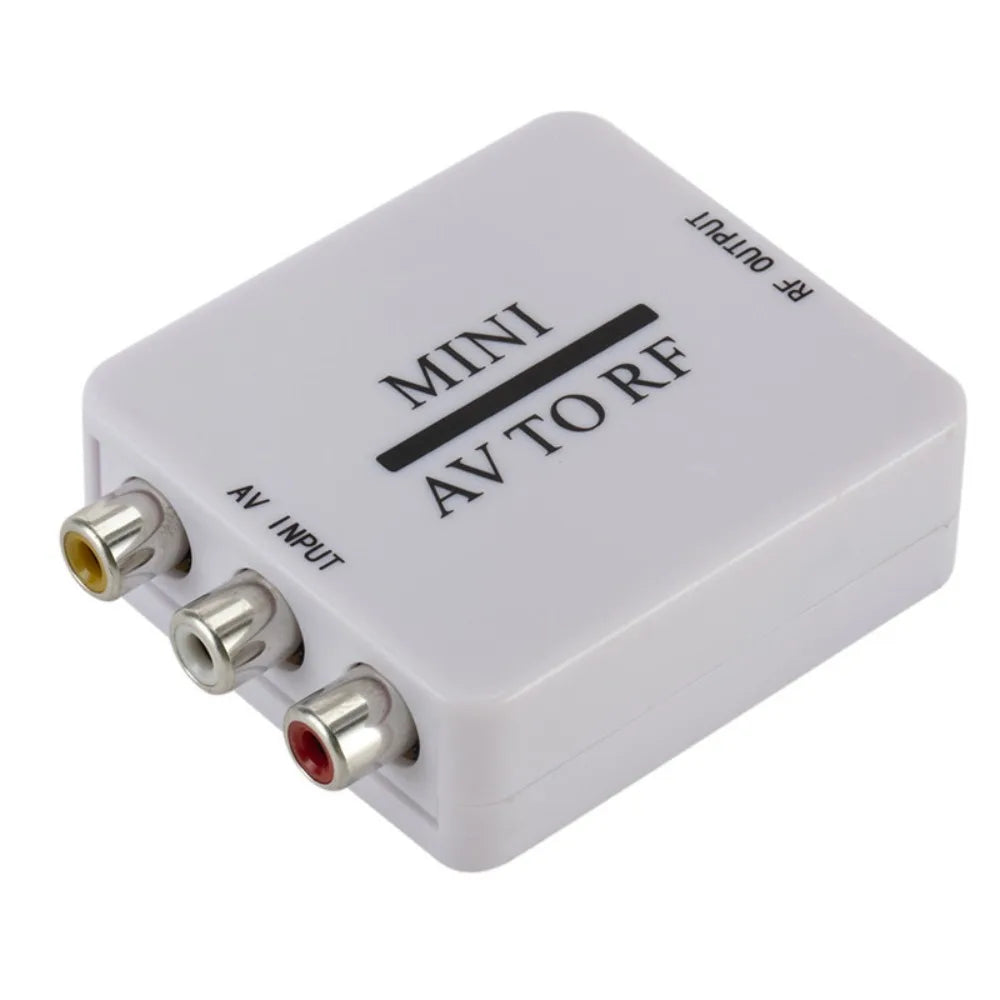 AV RF RCA Converter TV Switcher Amplifier Video Line Zpaxo