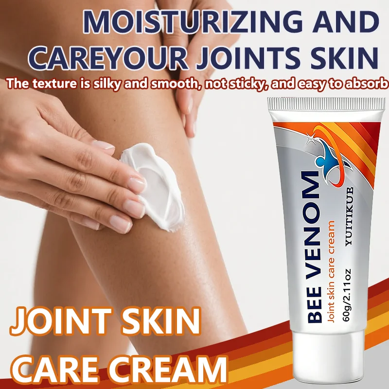 YUITIKUE Bee Venom Cream – Joint Relief & Skin Moisturizer Body Skin Care Cream Zpaxo