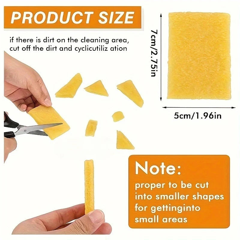 1 Leather Suede Cleaning Wipes Eraser Shoes Bags Quick Stain Removal
