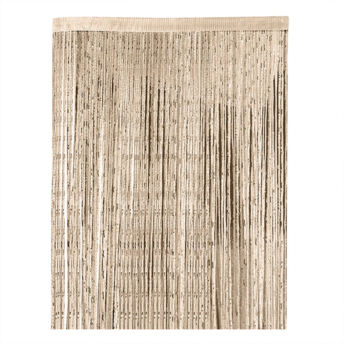 Beads Door Curtain Retro Plain Tassel Window Panel Room Divider