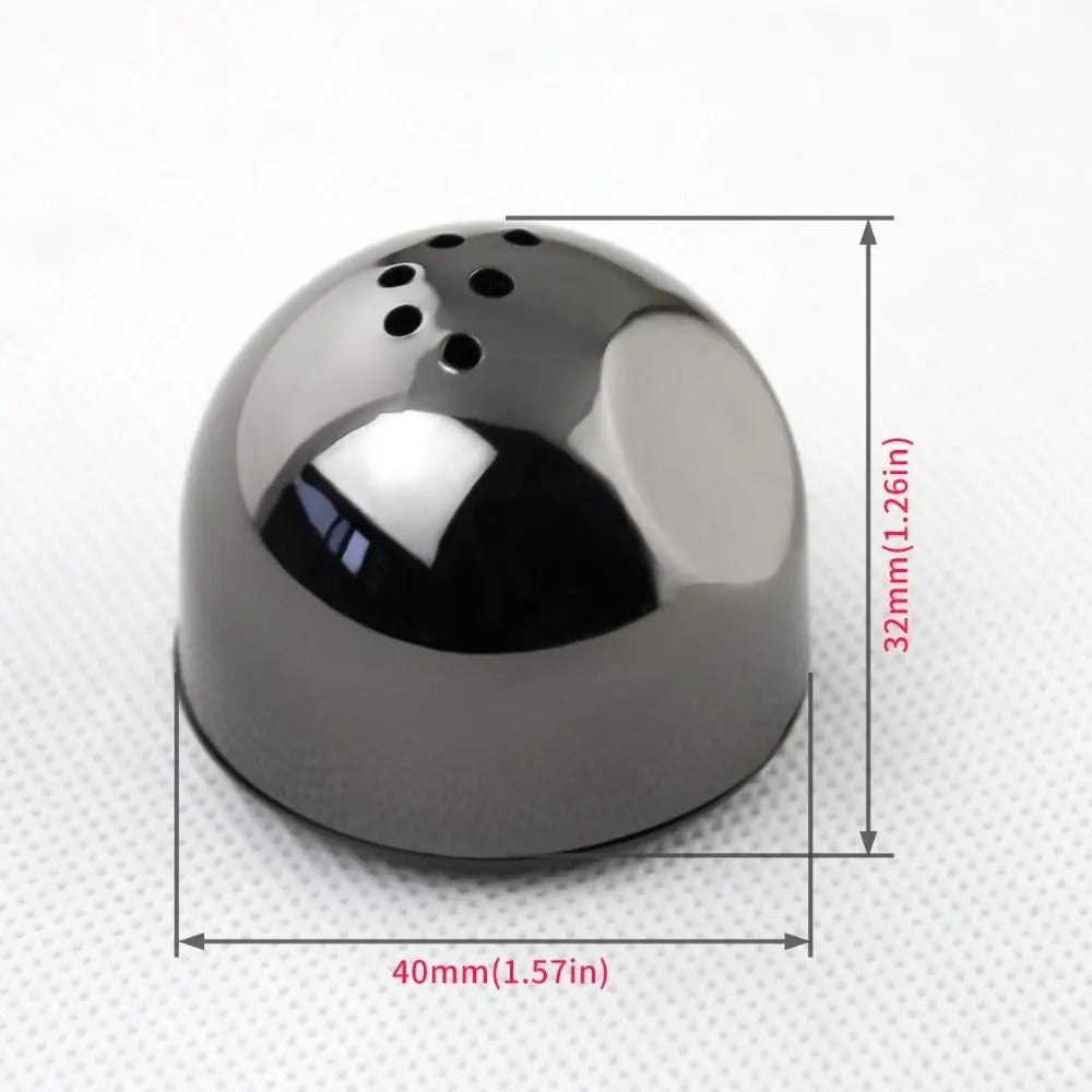 Titanium Alloy Car Clock Round Design Mini Size Digital Watch Digital Display Luminous Display Auto Ornament Vehicle Interior Zpaxo