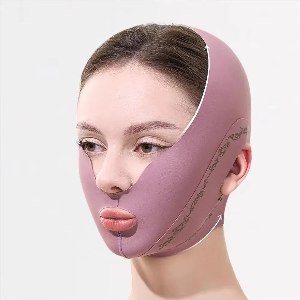 Adjustable Face Slimming Bandage Upgraded Lifting Belt Facial Massage Zpaxo
