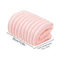 Bath Towel 35x75cm Thick Lint Quick Dry Absorbent Striped Body Cloth