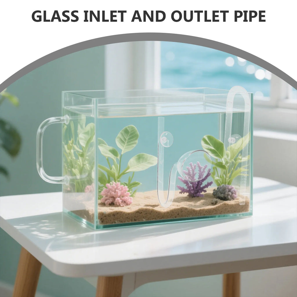 Fish Tank Siphon Pump Glass Aquarium Cleaning Tool Effortless Water