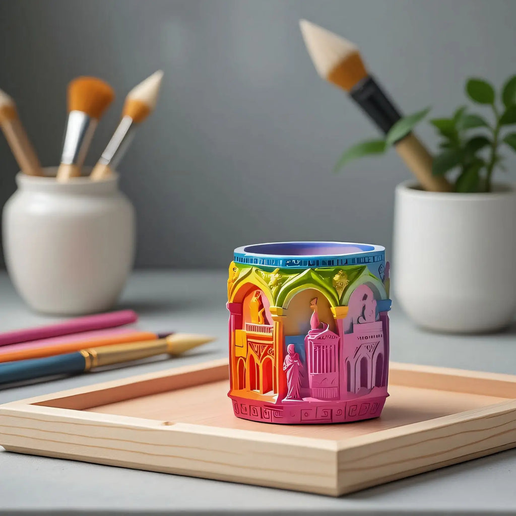 Renaissance Silicone Mold – Candle, Resin & Plaster Cup DIY Silicone Craft Mold Zpaxo