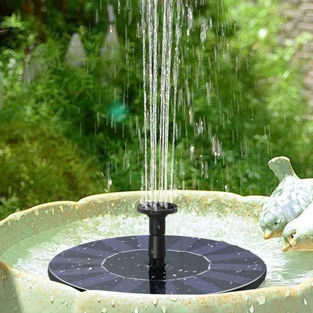 13 16 Solar Fountain Pump Energy-saving Plants Watering Colorful