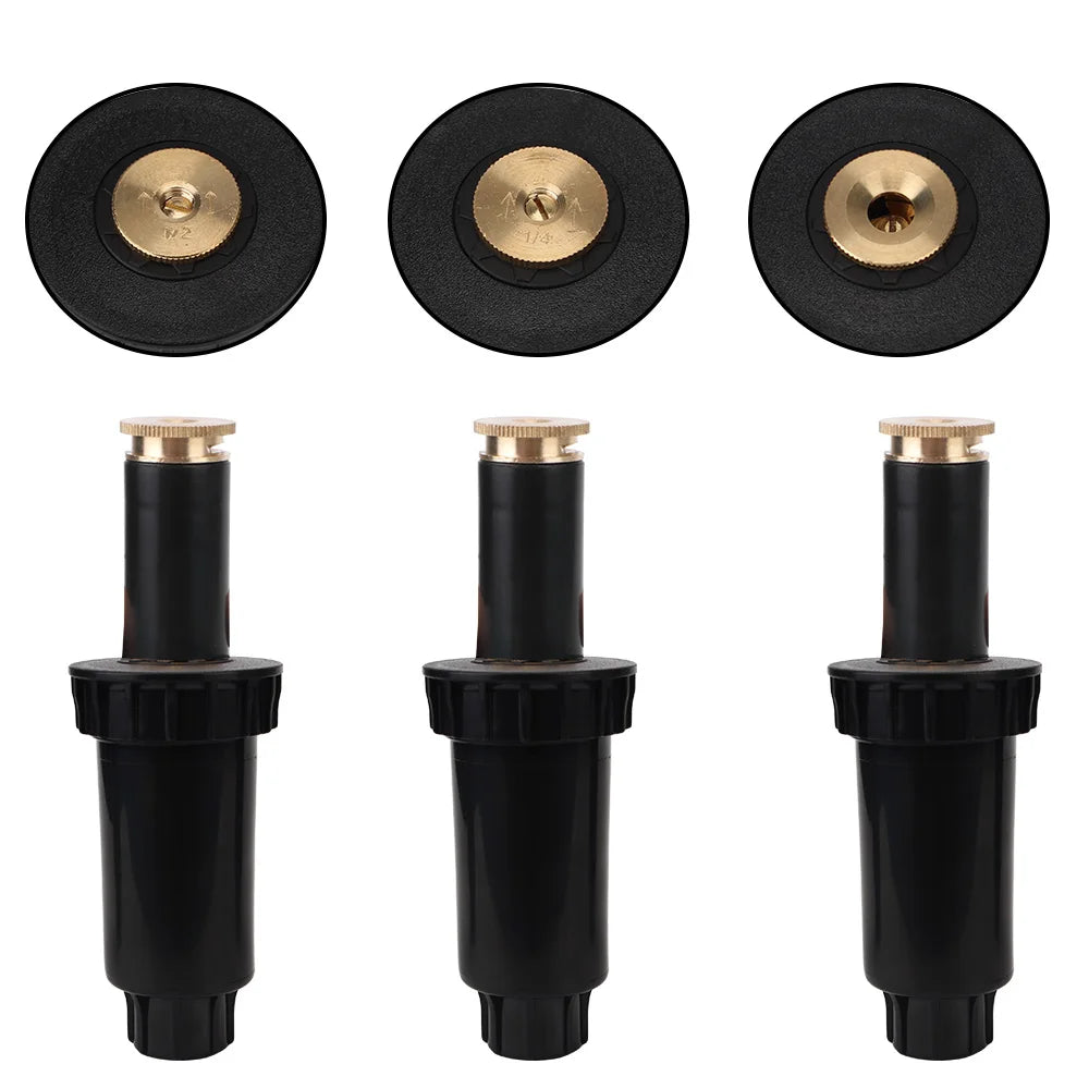 Automatic 90/180/360 Degree Irrigation Watering Tool Garden Spray Nozzle Pop up Sprinklers Lawn Watering Sprinkler Head Zpaxo