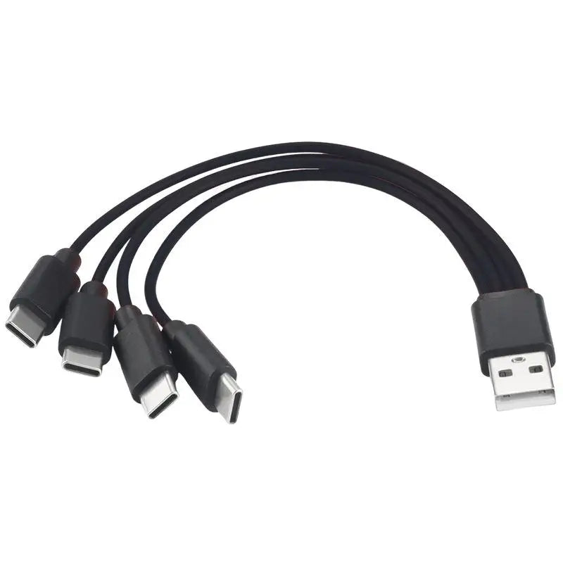 4-in-1 USB Type-C Fast Charging Cable – Charge 4 Devices at Once