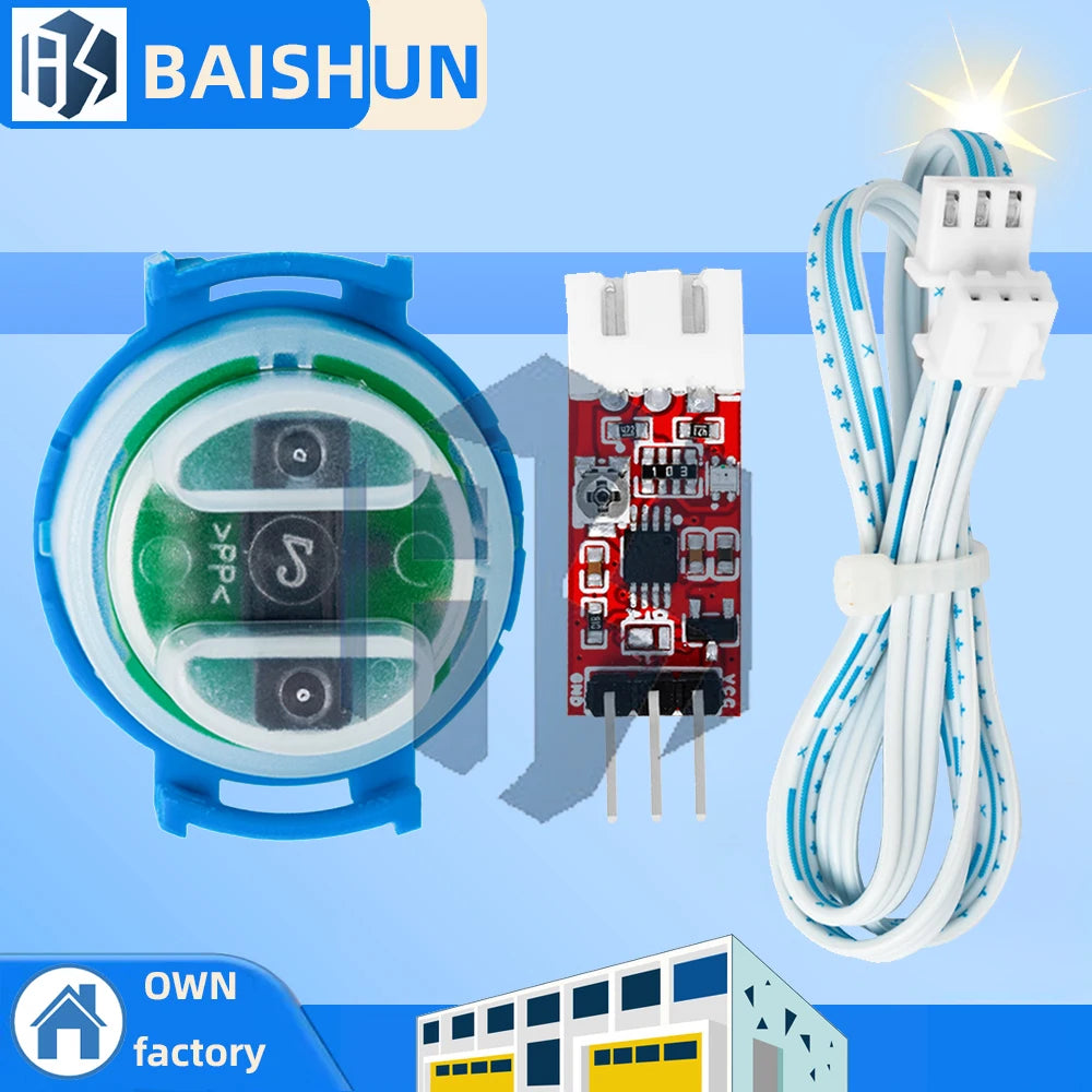3 3V-5V Water Turbidity Sensor Module High-precision Transducer Mixed Zpaxo
