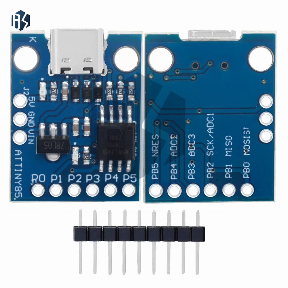 Blue Black TINY85 Digispark Kickstarter Micro Development Board Zpaxo