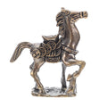 Golden Horse Ornament 2026 Chinese Zodiac Brass Animal Sculpture