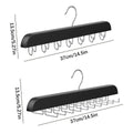 2-Pack Belt & Tie Rack – 360° Rotating Closet Organizer
