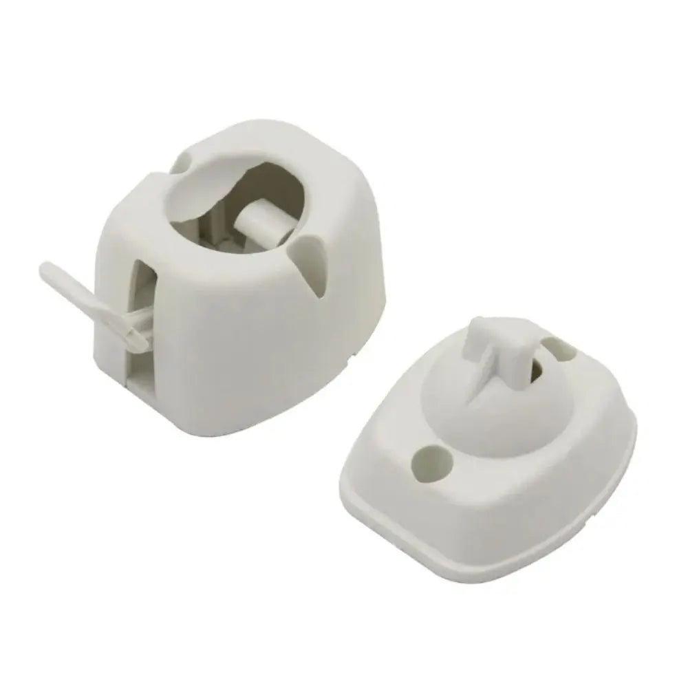 Nylon Door Stop Retaining Catch Interior Fastener White Plastic RV Zpaxo