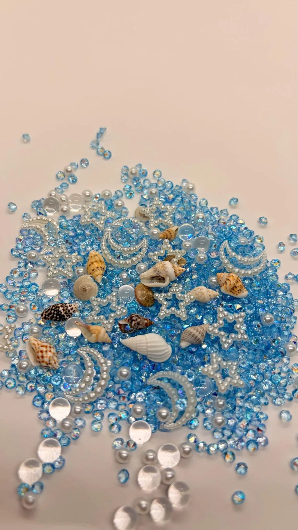 30g Ocean Epoxy Resin Filling – Shells, Starfish & Crabs Decor Resin Craft Filling Zpaxo