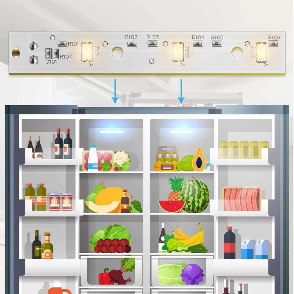 WR55X26671 Refrigerator LED Light Board Waterproof Replacement GE
