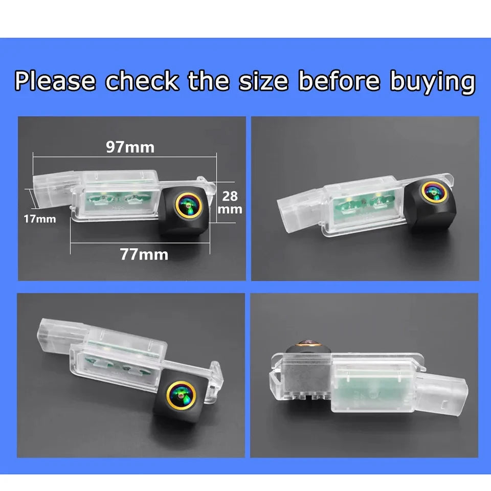 AHD 1080P CVBS Car Reverse Backup Rear View Camera Golf Passat Seat