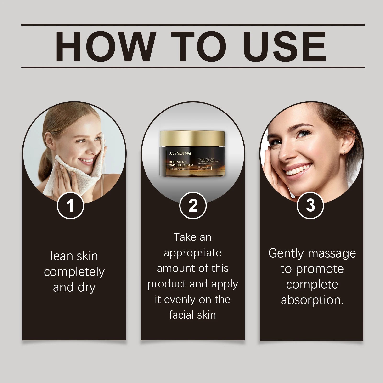Vitamin C Face Cream – Brighten, Firm & Moisturize | 50g Vitamin C Face Cream Zpaxo