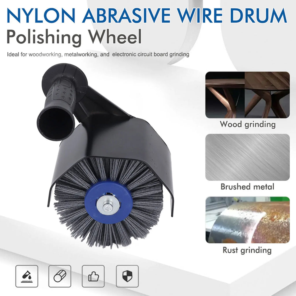Wire Drawing Polishing M14 Efficiency Angle Grinder Polisher