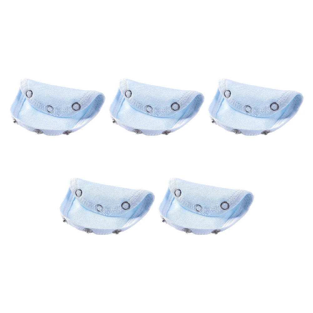 1-5PCS Baby Romper Partner Lengthen Pads Super Utility Bodysuit Diaper Jumpsuit Lengthen Extend Film Baby Infant Romper Partner Zpaxo Blue 5PCS