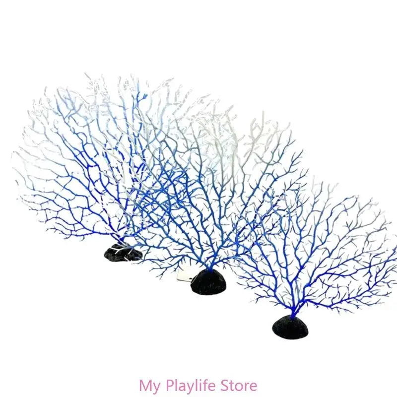 Tree Shape Resin Coral Aquarium Decoration Fish Tank Landscaping Decor Sea Iron Tree Plastic Coral Aquarium Decor Plants Zpaxo