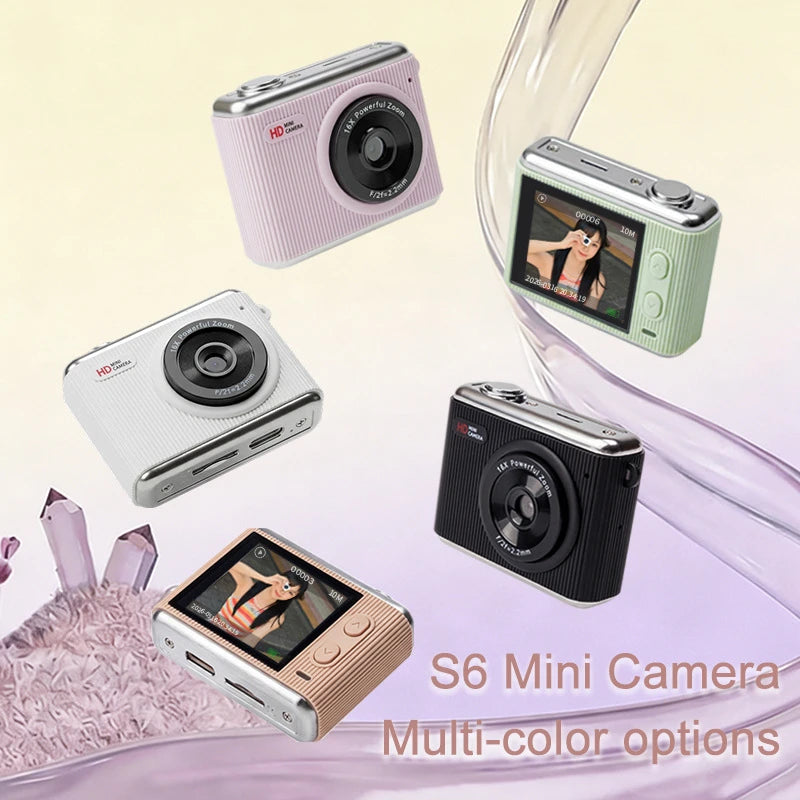 S6 Mini Keychain Camera Screen Thumb Cam Very Small Camcorder Video