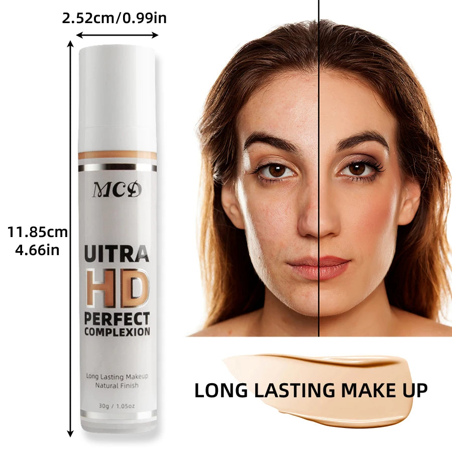 Profession Liquid Foundation Effective Concealer Waterproof