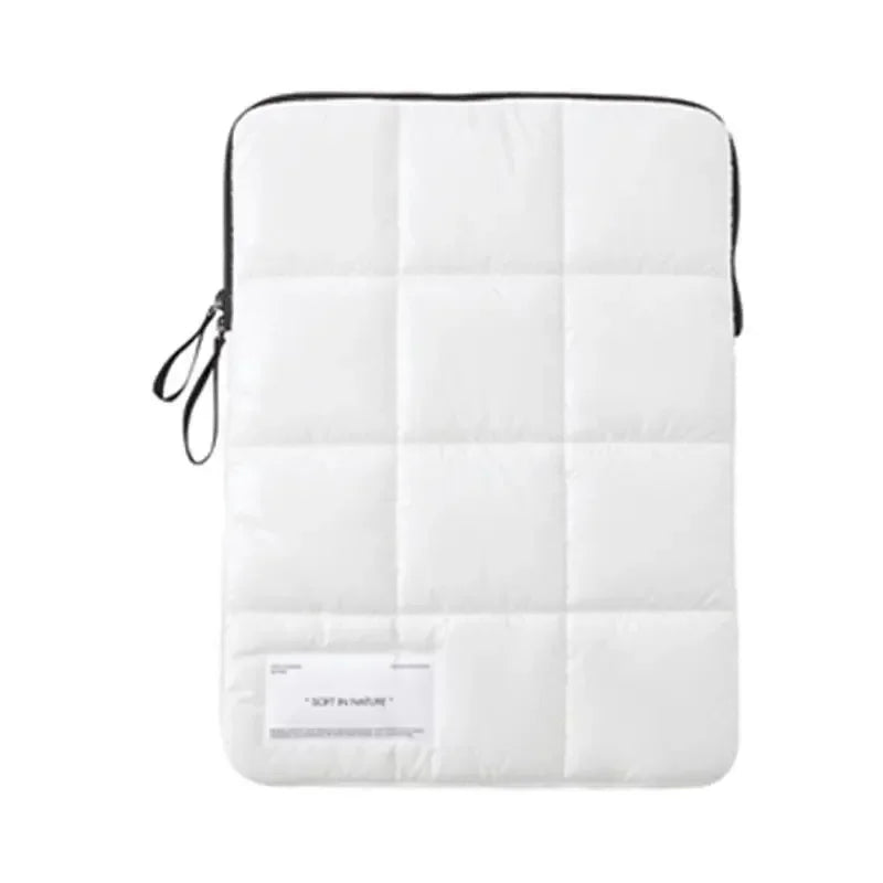 Thickened Soft Liner Bag Ipad 12 9 Samsung Tab S8 6 Tablet Cover Zpaxo WHITE 15
