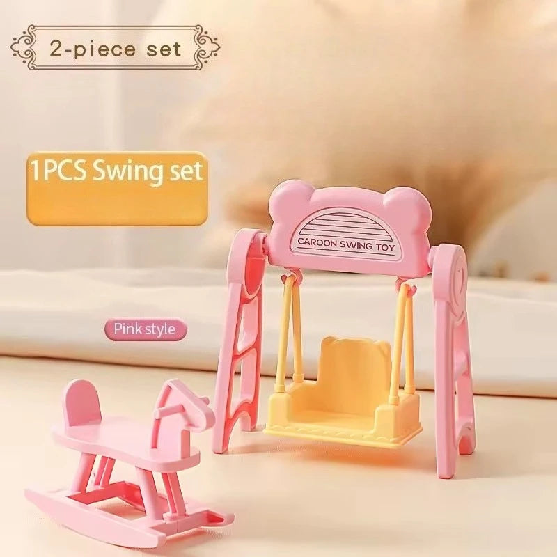1 12 Scale Dollhouse Furniture Simulated Crib Piano Dining Table Zpaxo 462-22