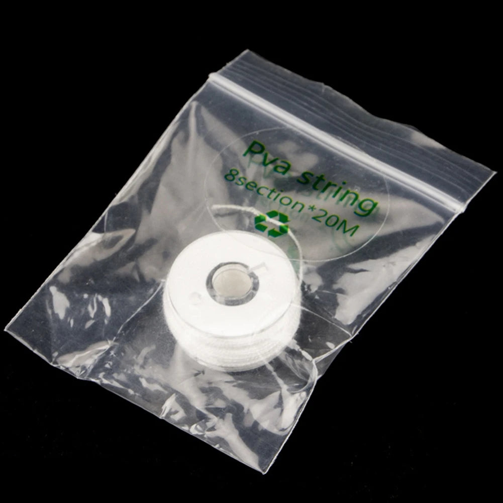 20M Reel PVA String Carp Fishing Line Thread Water Soluble Braided Zpaxo