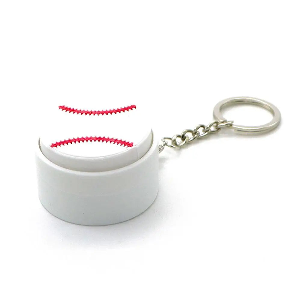 Sports Ball Keychain – Football, Basketball & Baseball Design Sports Keychain Zpaxo baseball