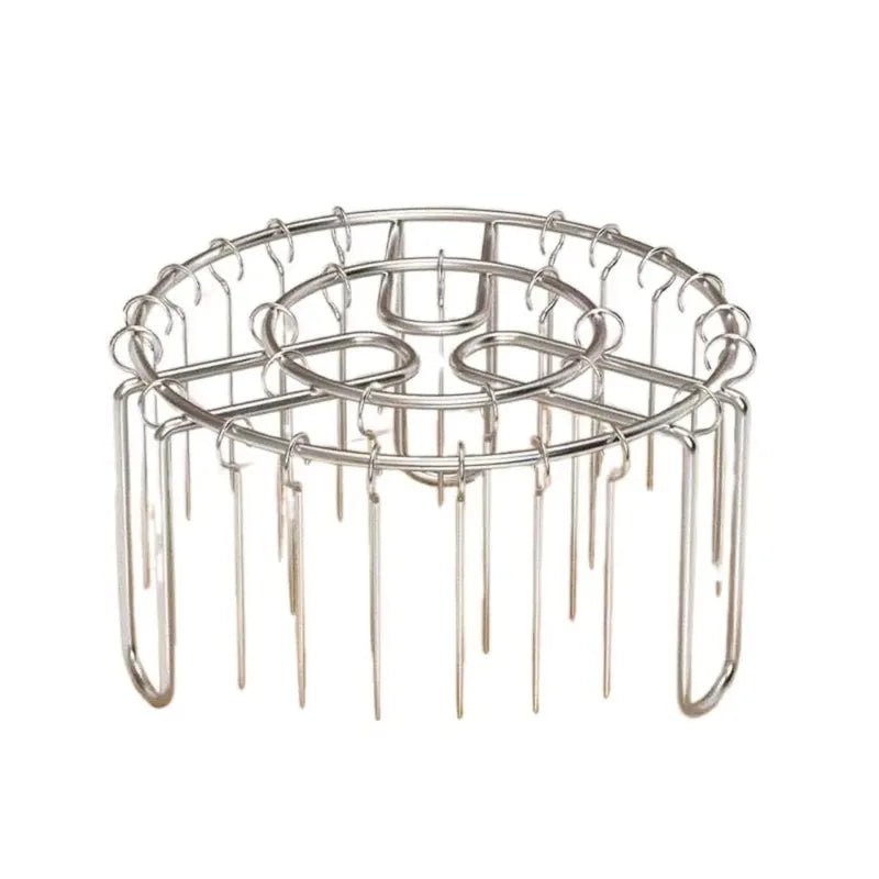 Stainless Steel Vertical Grill Rack – 12/24/49 Skewer Holder Vertical Grill Rack Zpaxo