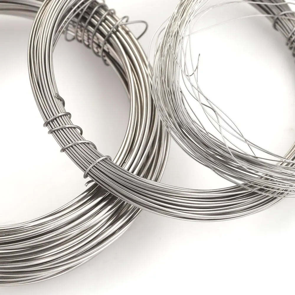 10m/roll 0.3-1mm Stainless Steel Wire For Jewelry Making Beads Wire Jewelry Cord String Steel Single Wire Finding Accessoires Zpaxo