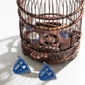 Multi Functional Hanging Bird Feeder Basket Fruits Vegetables Eggs