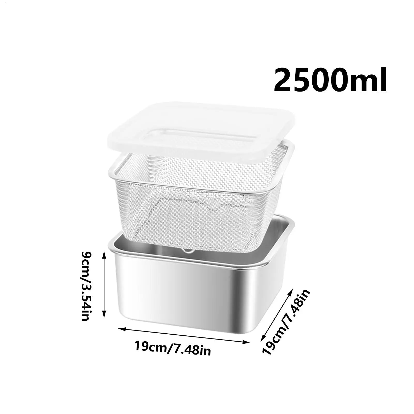 Lunch Box Men Stainless Steel Meal Prep Bowls Stackable Food Storage