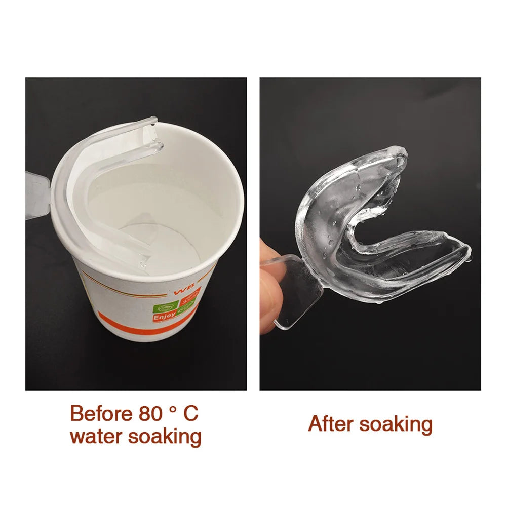 20- Silicone Mouth Guard Teeth Protector Bruxism Grinding Non-snoring