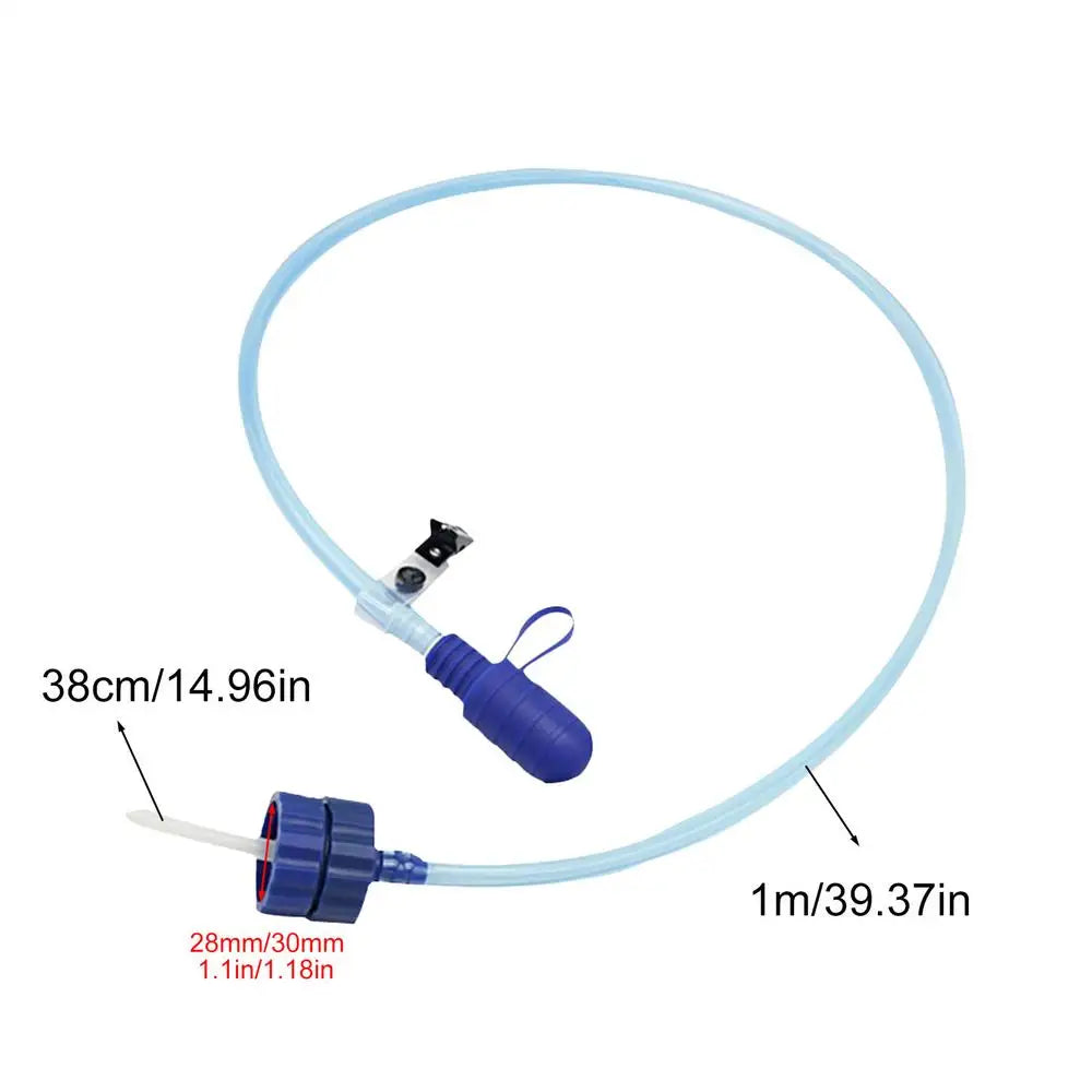 Water Bottle Drinking Tube Hydration System Backpack Hose Bladder