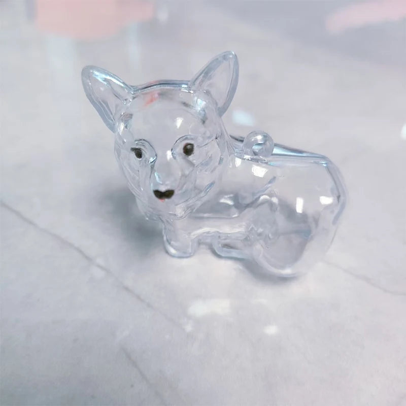 Dog Hair Storage Pendant Keychain Transparent Cat Fur Keepsake Zpaxo A14